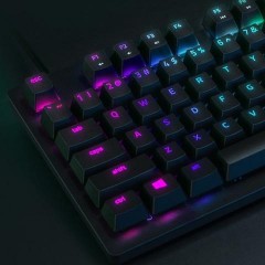 Razer雷蛇|腾讯电竞限定款雨林狼蛛V2轻机械轴笔记本游戏背光键盘